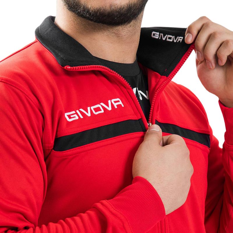 Dres Givova Tuta Givova One M TT012 1210 czerwono/czarny - obrazek 3
