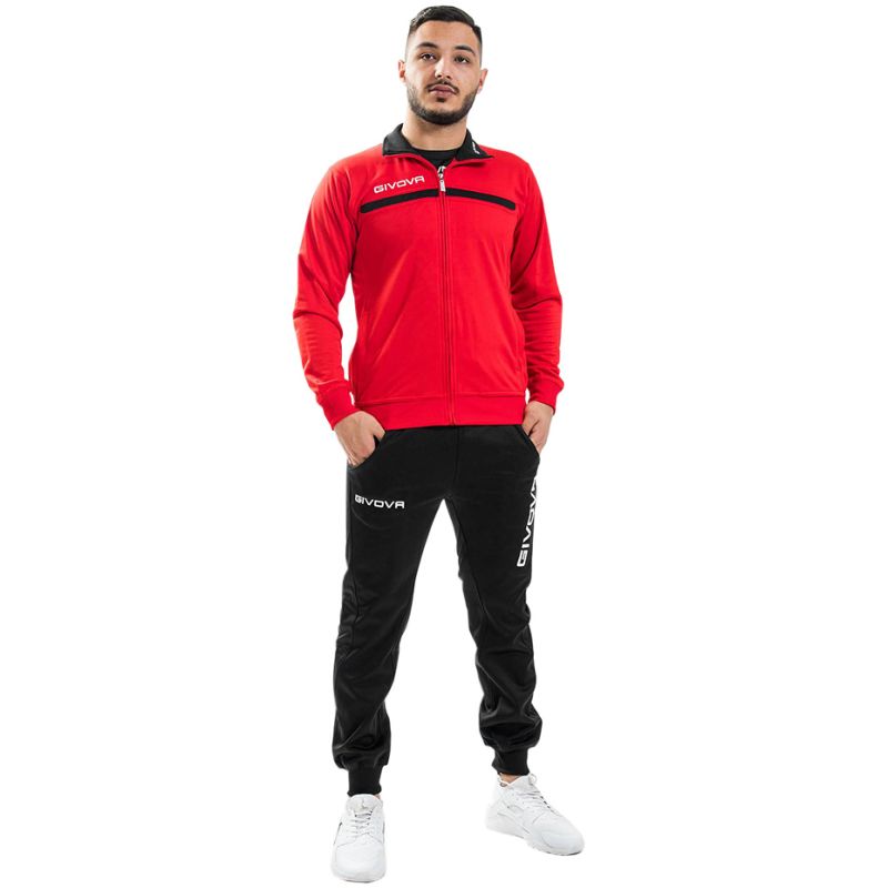 Dres Givova Tuta Givova One M TT012 1210 czerwono/czarny - obrazek 7