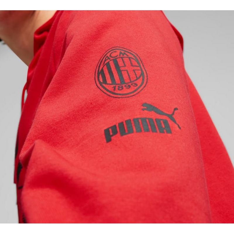 Bluza Puma AC Milan FtbCore Graphic Hoody M 772316-01 - obrazek 4