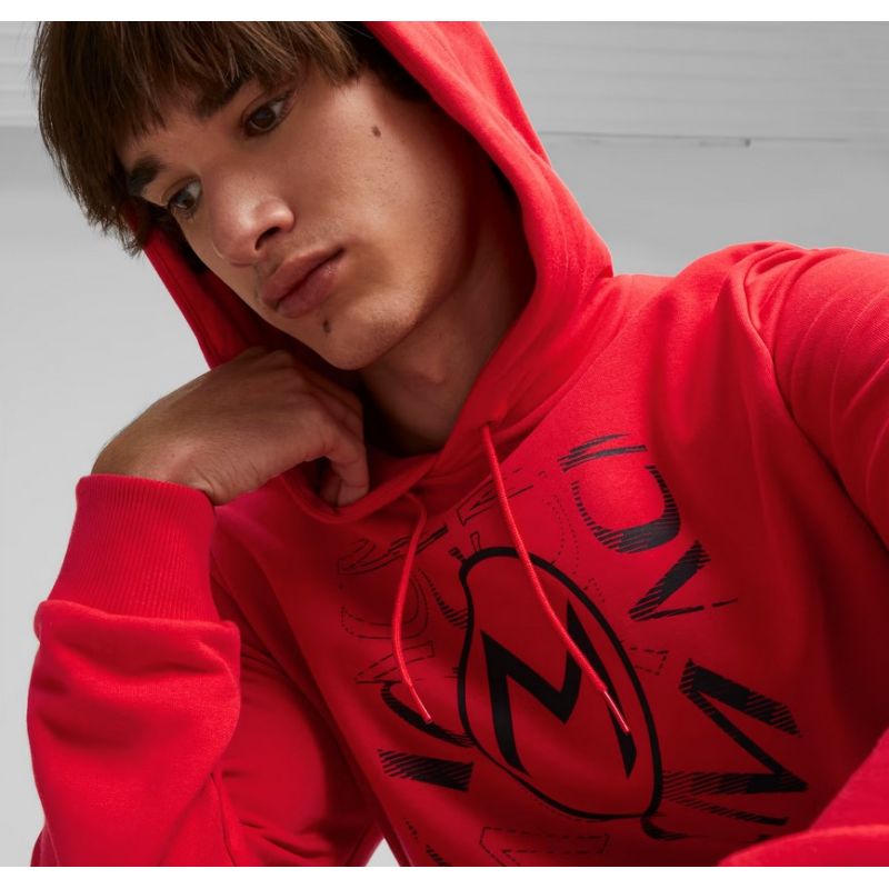 Bluza Puma AC Milan FtbCore Graphic Hoody M 772316-01 - obrazek 5