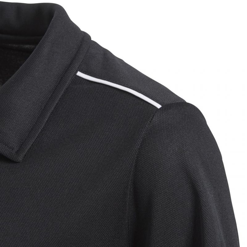 Koszulka piłkarska adidas Core 18 Polo Junior CE9038 - obrazek 4