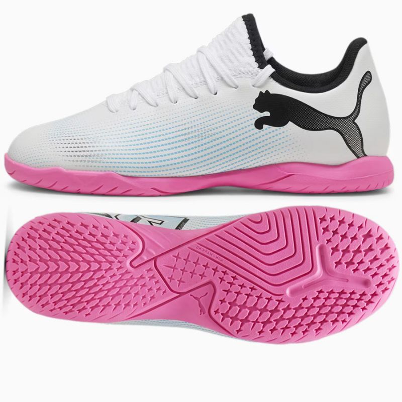 Buty piłkarskie Puma Future 7 Play IT Jr 107739-01 - obrazek 7