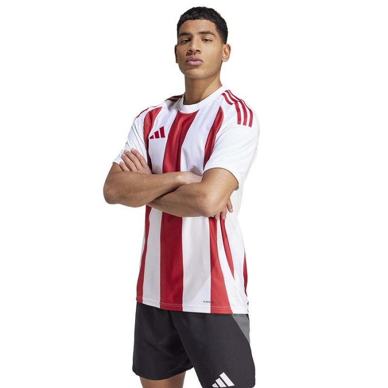 Koszulka adidas Striped 24 JSY M IW2142 - obrazek 3