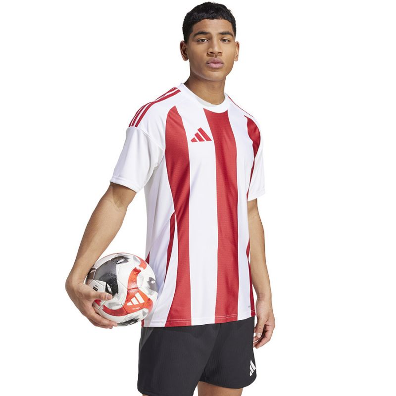 Koszulka adidas Striped 24 JSY M IW2142 - obrazek 5