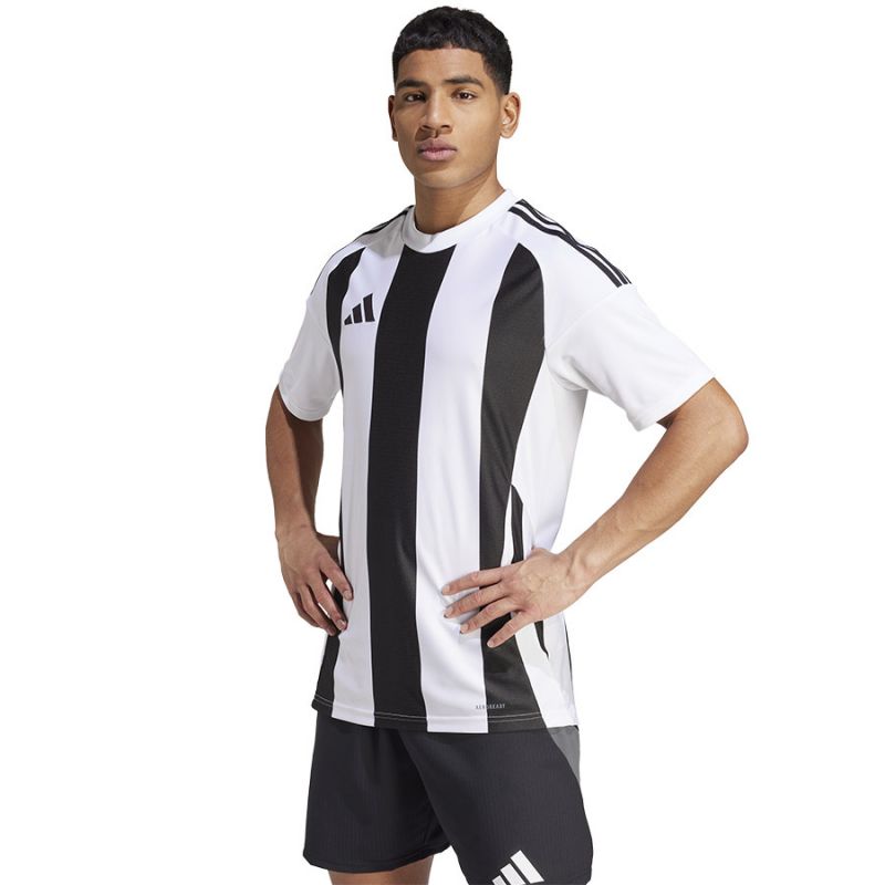 Koszulka adidas Striped 24 JSY M IW2143 - obrazek 3