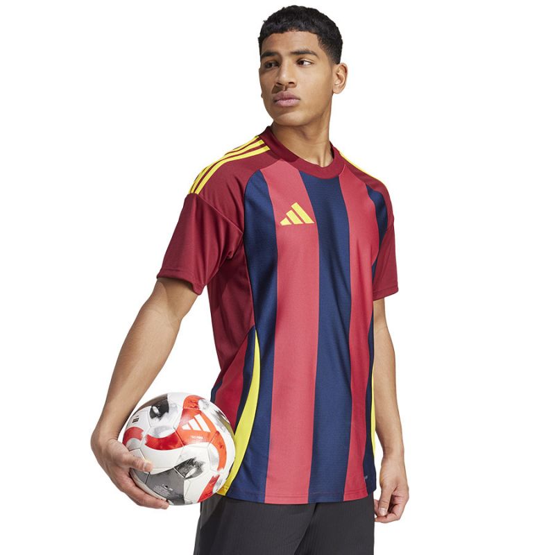 Koszulka adidas Striped 24 JSY M IW2149 - obrazek 5