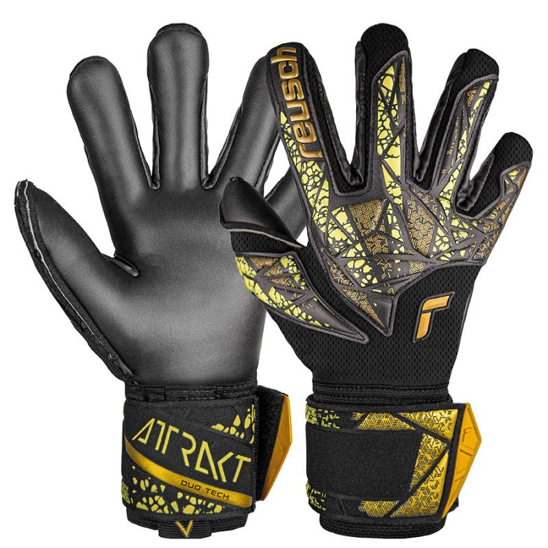Rękawice bramkarskie Reusch Attrakt Duo Finger Support 54 70 050 7739 - obrazek 2