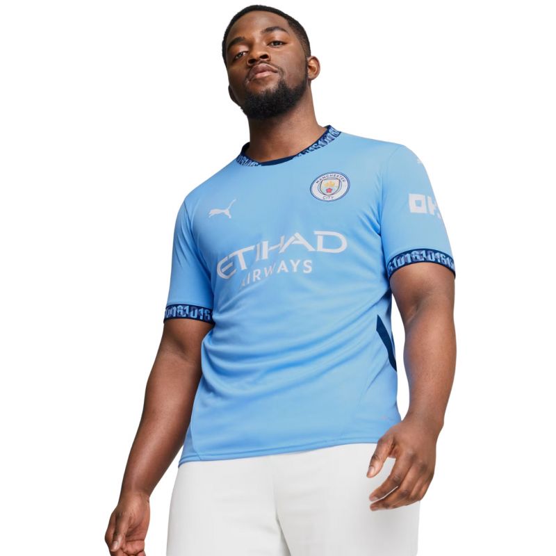 Koszulka Puma Manchester City FC Home Jersey Team M 775075 01 - obrazek 2
