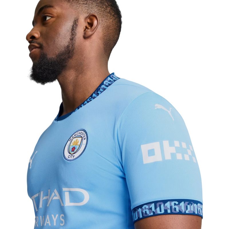 Koszulka Puma Manchester City FC Home Jersey Team M 775075 01 - obrazek 6