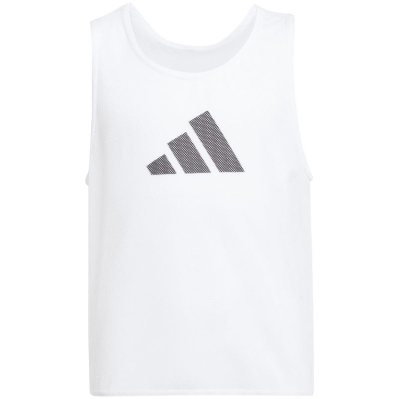 Znacznik dla dzieci adidas Training BIB 24 junior biały JF3246