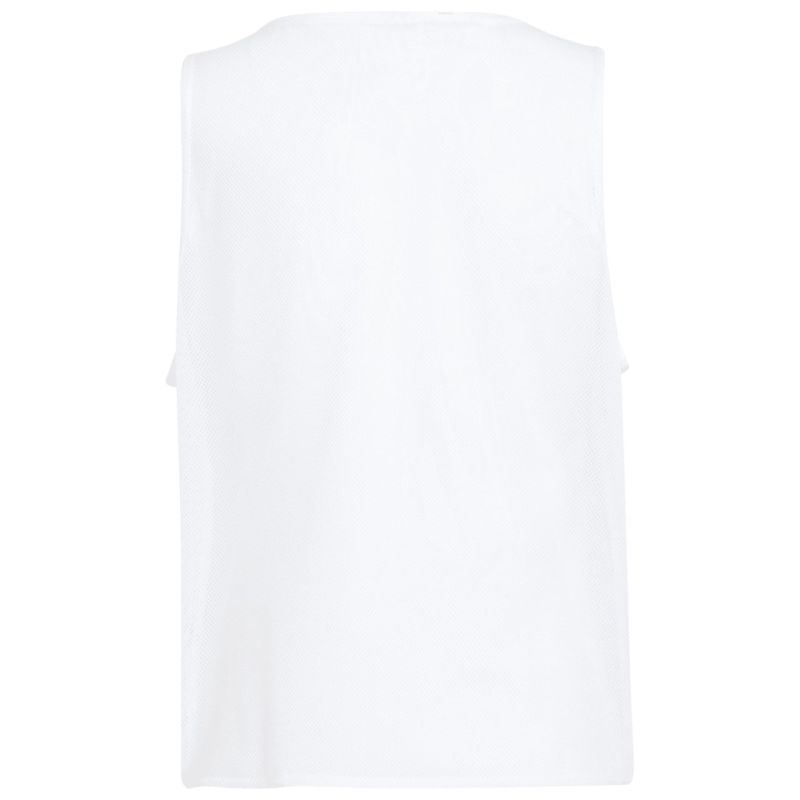 Znacznik dla dzieci adidas Training BIB 24 junior biały JF3246 - obrazek 6