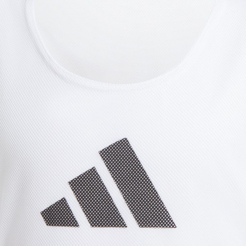 Znacznik dla dzieci adidas Training BIB 24 junior biały JF3246 - obrazek 7
