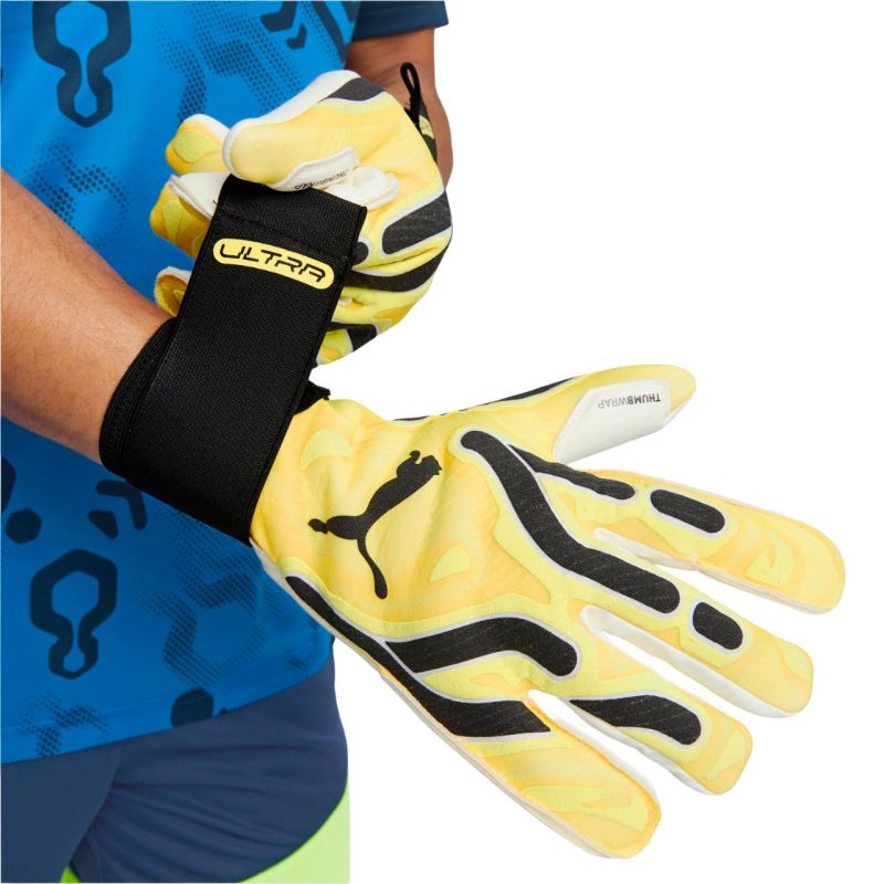 Rękawice bramkarskie Puma Ultra Ultimate Hybrid Sun 41858 04 - obrazek 2