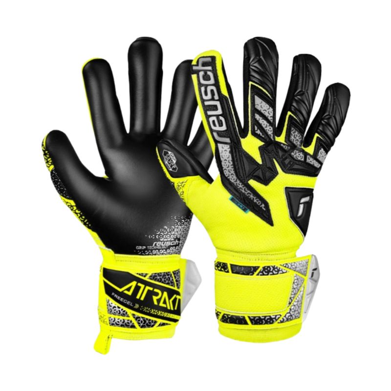 Rękawice bramkarskie Reusch Attrakt Freegel Silver 5570235 2025 - obrazek 5