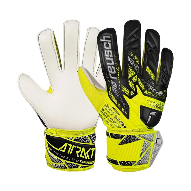 Rękawice bramkarskie Reusch Attrakt Solid Jr 5572515 2014 - obrazek 8