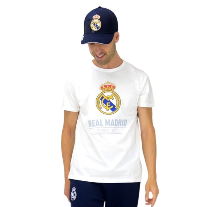 Czapka z daszkiem Real Madryt Cap M 12TH RM3GO12 - obrazek 2