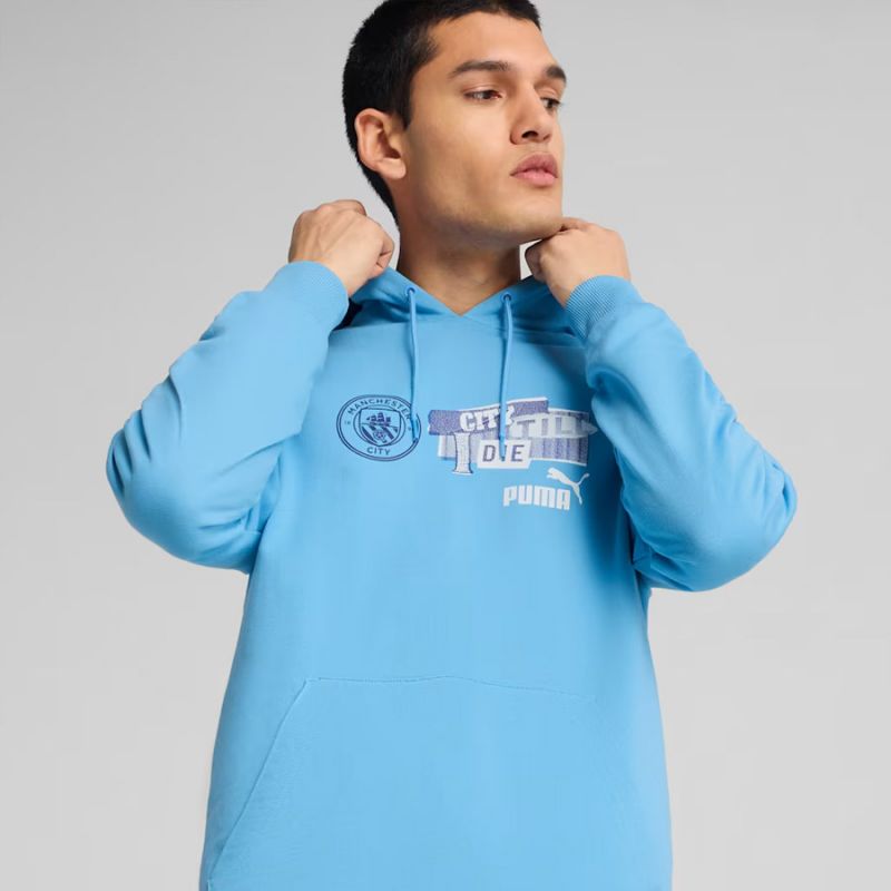 Bluza Puma Manchester City FtblNRGY Hoodie M 779120-39 - obrazek 4