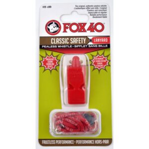 Gwizdek Fox 40 Classic + sznurek 9903-0108 czerwony