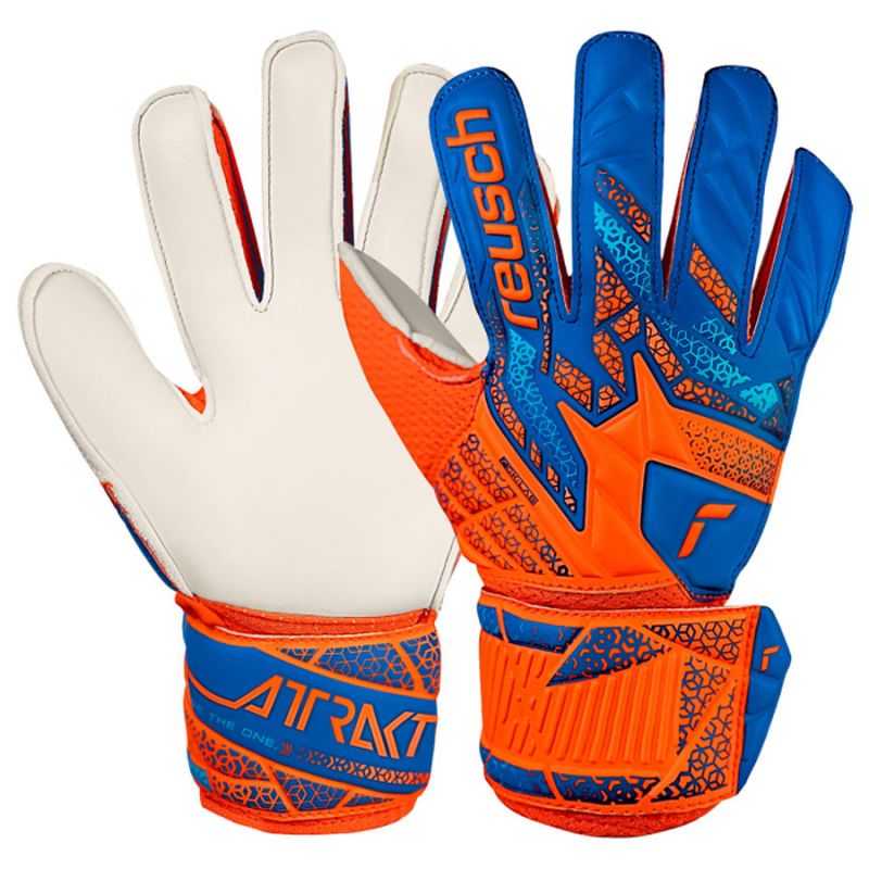 Rękawice bramkarskie Reusch Attrakt Solid Jr 55 72 515 2014