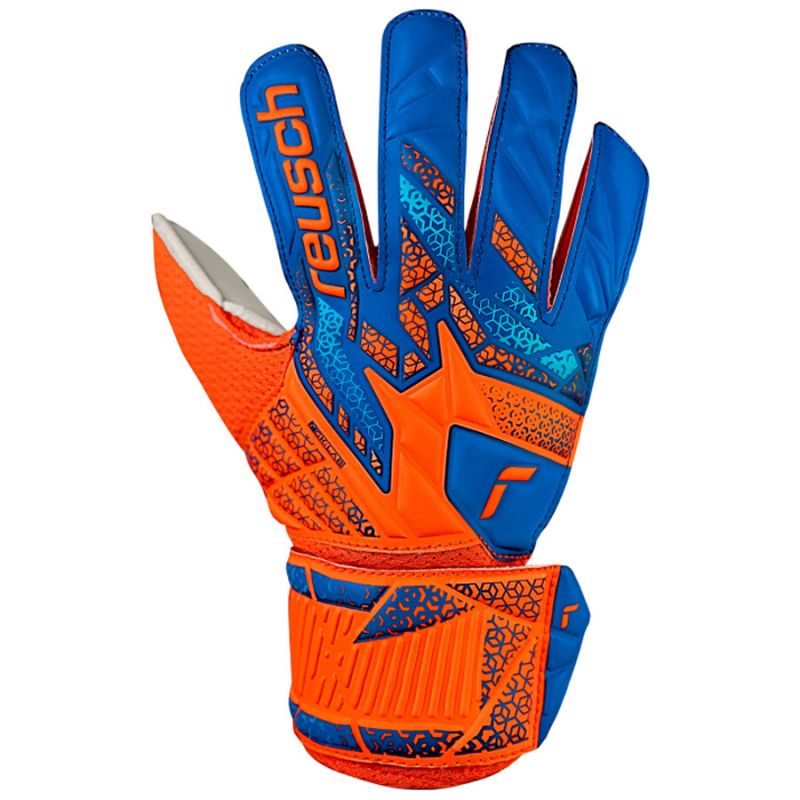 Rękawice bramkarskie Reusch Attrakt Solid Jr 55 72 515 2014 - obrazek 2
