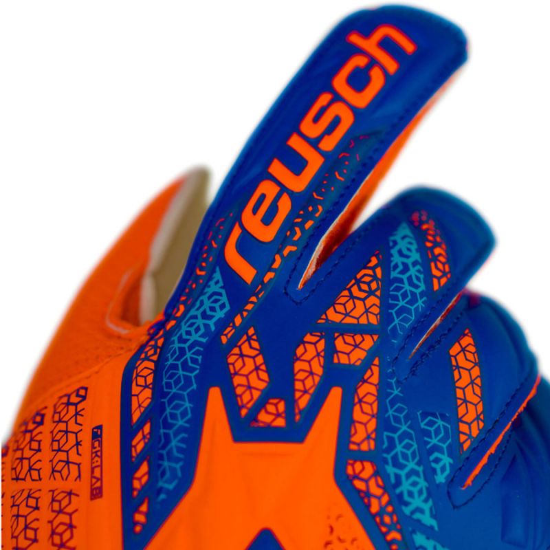Rękawice bramkarskie Reusch Attrakt Solid Jr 55 72 515 2014 - obrazek 4