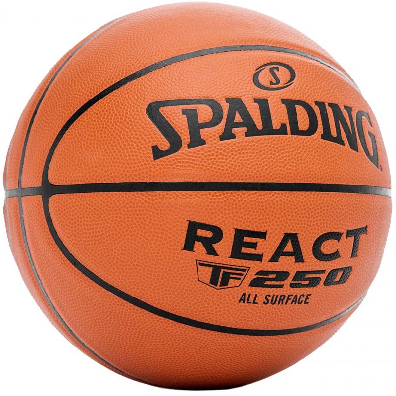 Piłka do koszykówki Spalding React TF-250 76803Z - obrazek 2