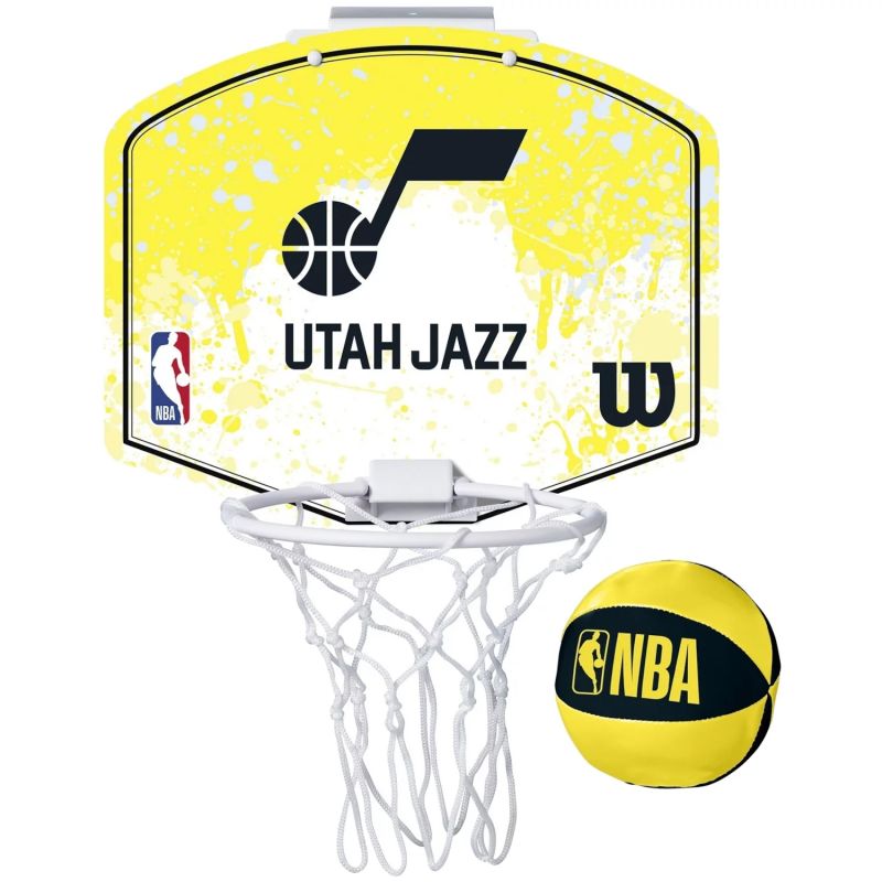 Tablica do koszykówki Wilson NBA Team Utah Jazz Mini Hoop WZ6010102 - obrazek 2