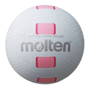 Piłka do siatkówki Molten Soft Volleyball Deluxe S2Y1550-WP