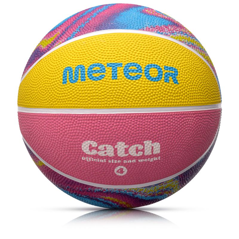 Piłka do koszykówki Meteor Catch 4 16811 roz.4 - obrazek 4