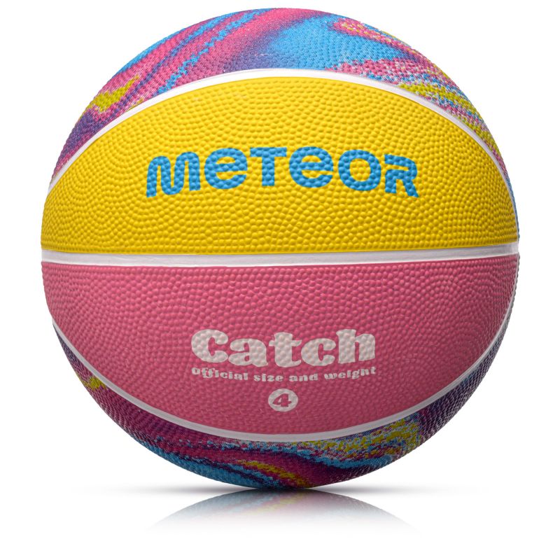 Piłka do koszykówki Meteor Catch 4 16811 roz.4 - obrazek 8
