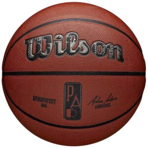 Piłka do koszykówki Wilson NBA Authentic City Paris Ball WZ2016004XB