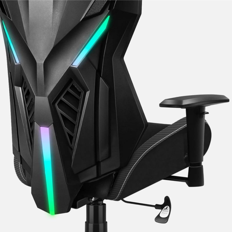 Fotel gamingowy Huzaro Combat 7.6 RGB Black - obrazek 3