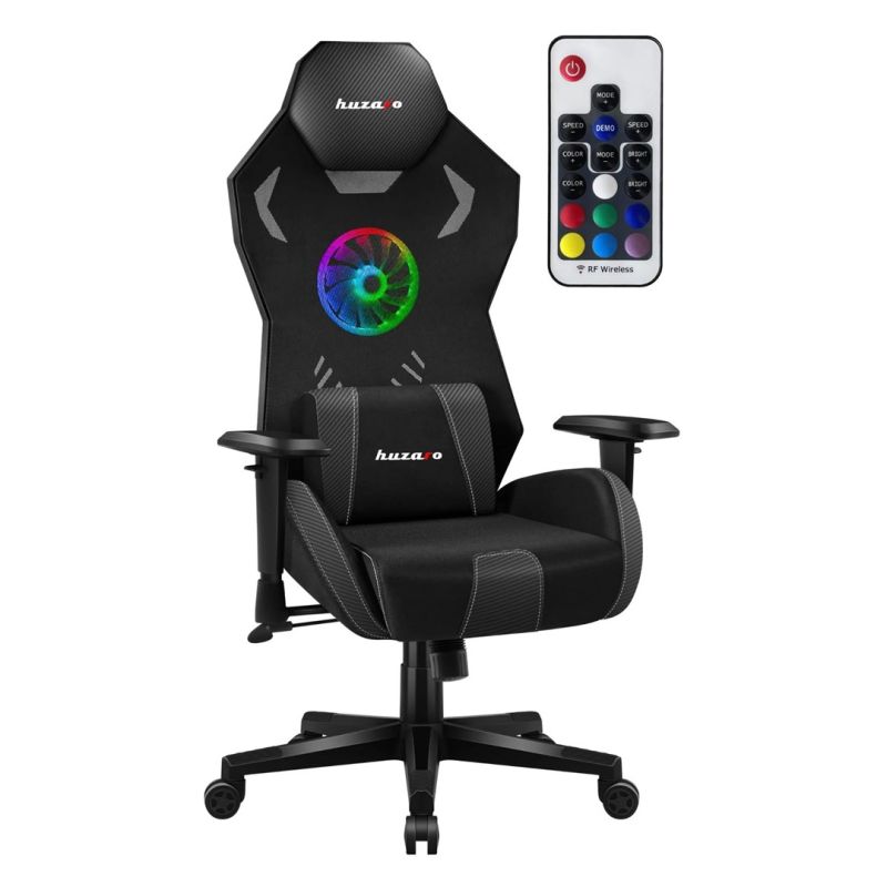 Fotel gamingowy Huzaro Combat 7.6 RGB Black - obrazek 5