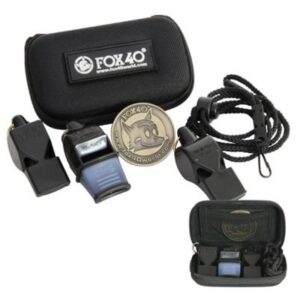 Zestaw sędziowski FOX 3 gwizdki + etui  6906-0500