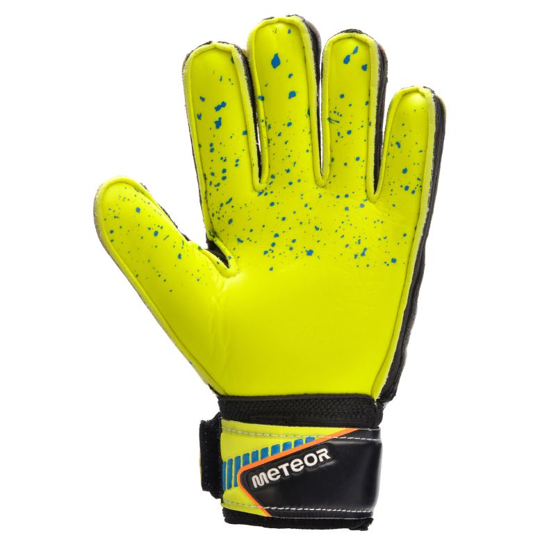 Rękawice bramkarskie Meteor Defence Jr 03827 - obrazek 10