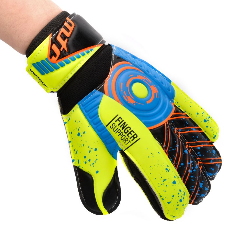 Rękawice bramkarskie Meteor Defence 7 M 03829 - obrazek 4