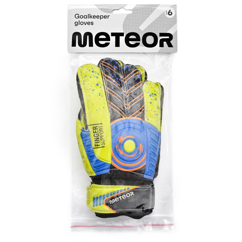 Rękawice bramkarskie Meteor Defence 7 M 03829 - obrazek 9