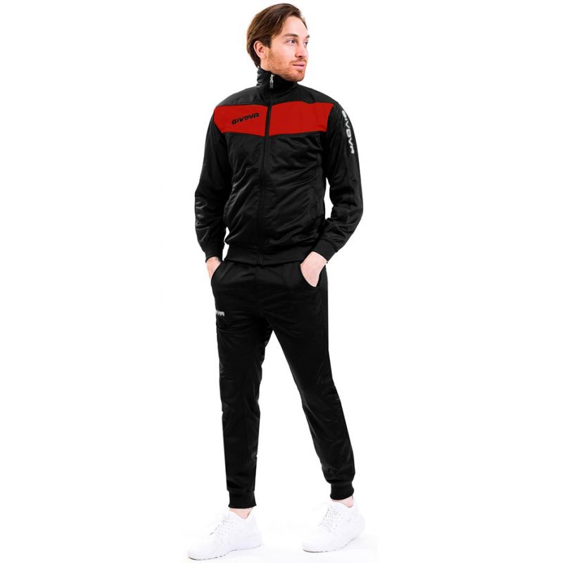 Dres Givova Tuta Visa Sum M TR018 1210 czarny - obrazek 2