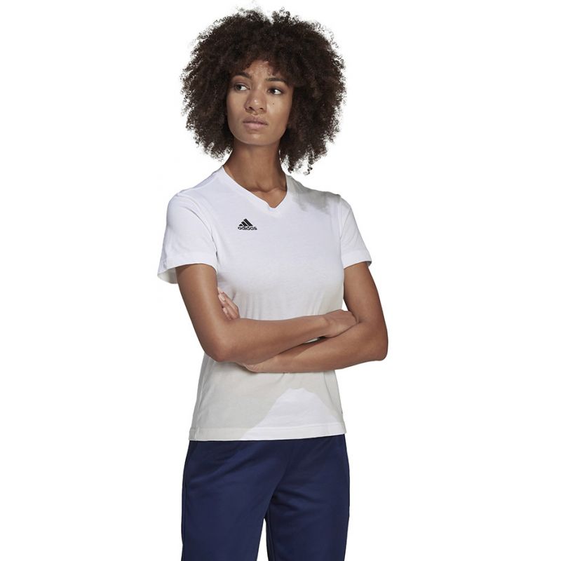 Koszulka adidas Entrada 22 Tee W HC0442 - obrazek 6