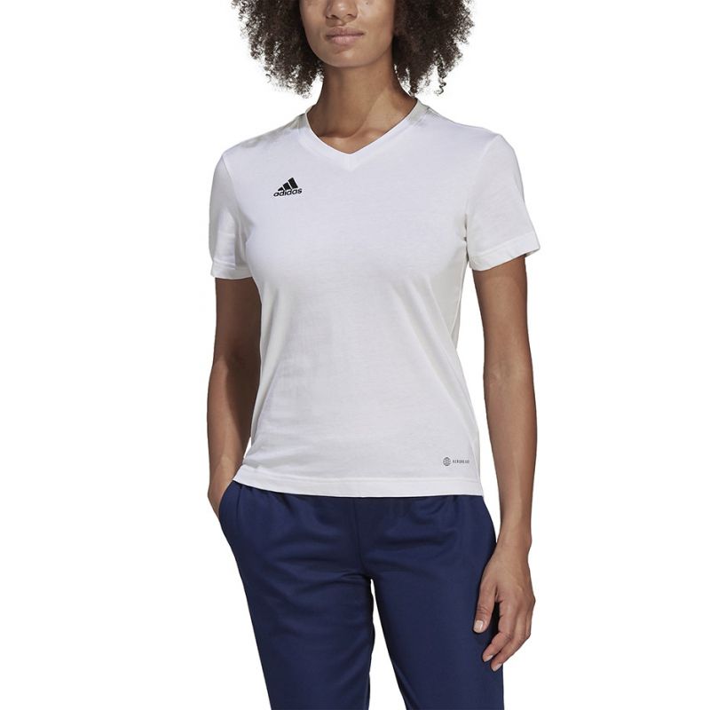 Koszulka adidas Entrada 22 Tee W HC0442 - obrazek 7