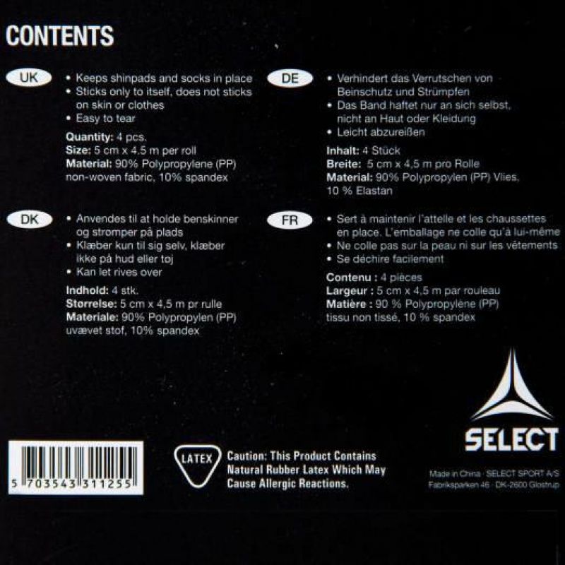 Taśma do getr Select 4/pack 5 cm x 4,5 m T26-17705 - obrazek 3