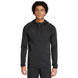 Bluza męska adidas Tiro 26 Travel Sweat Hoodie czarna KF6075
