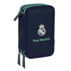 Real Madryt piórnik z wyposażeniem triple filled pencil case 37 pcs 412557857