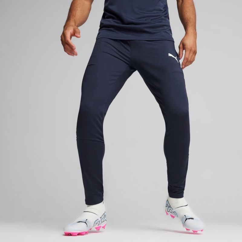 Spodnie męskie Puma Team Goal Slim Training granatowe 659037 06 - obrazek 10