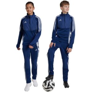 Spodnie dla dzieci adidas Tiro 24 Winterized niebieskie IY0117